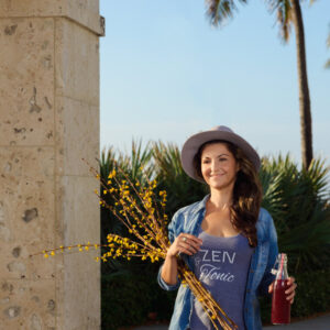 Zen & Tonic Womens Tri-Blend Tank