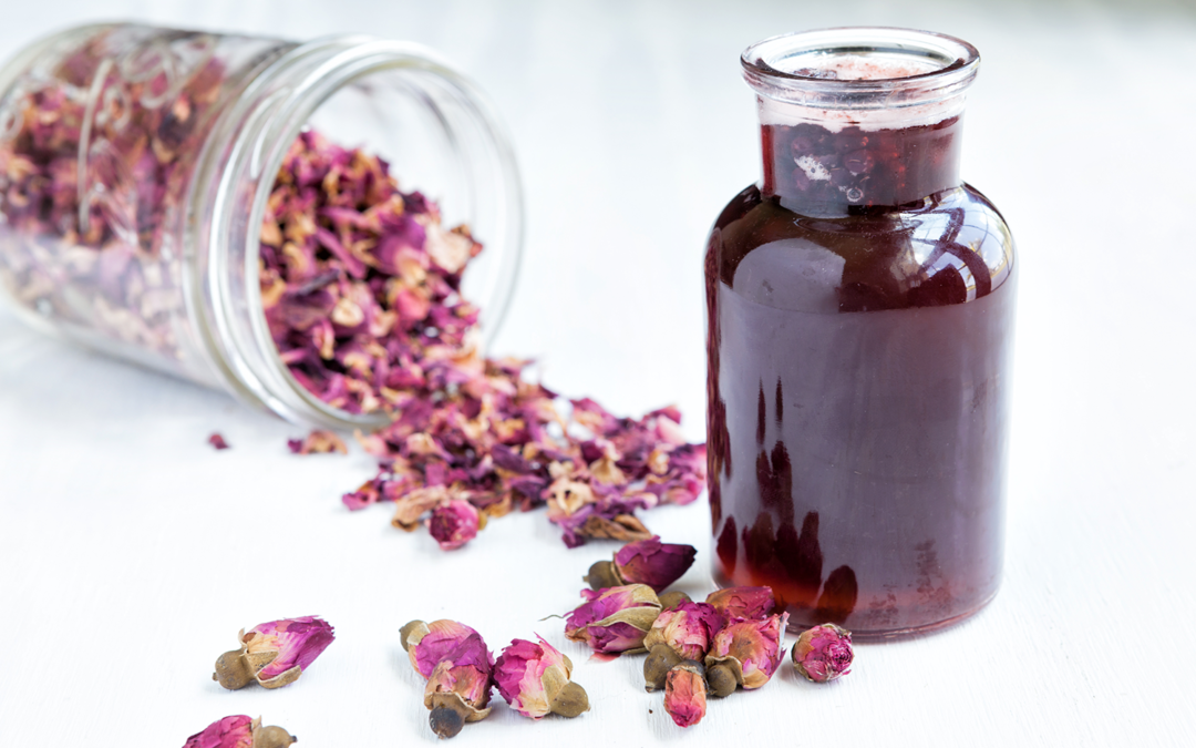 Raspberry Rose Syrup + Bonus Raspberry Rose Lassi Recipe